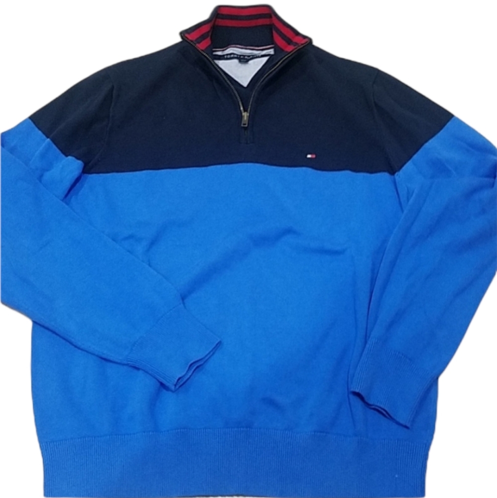 Tommy Hilfiger ✨️Colorblock Sweater Sz Large
